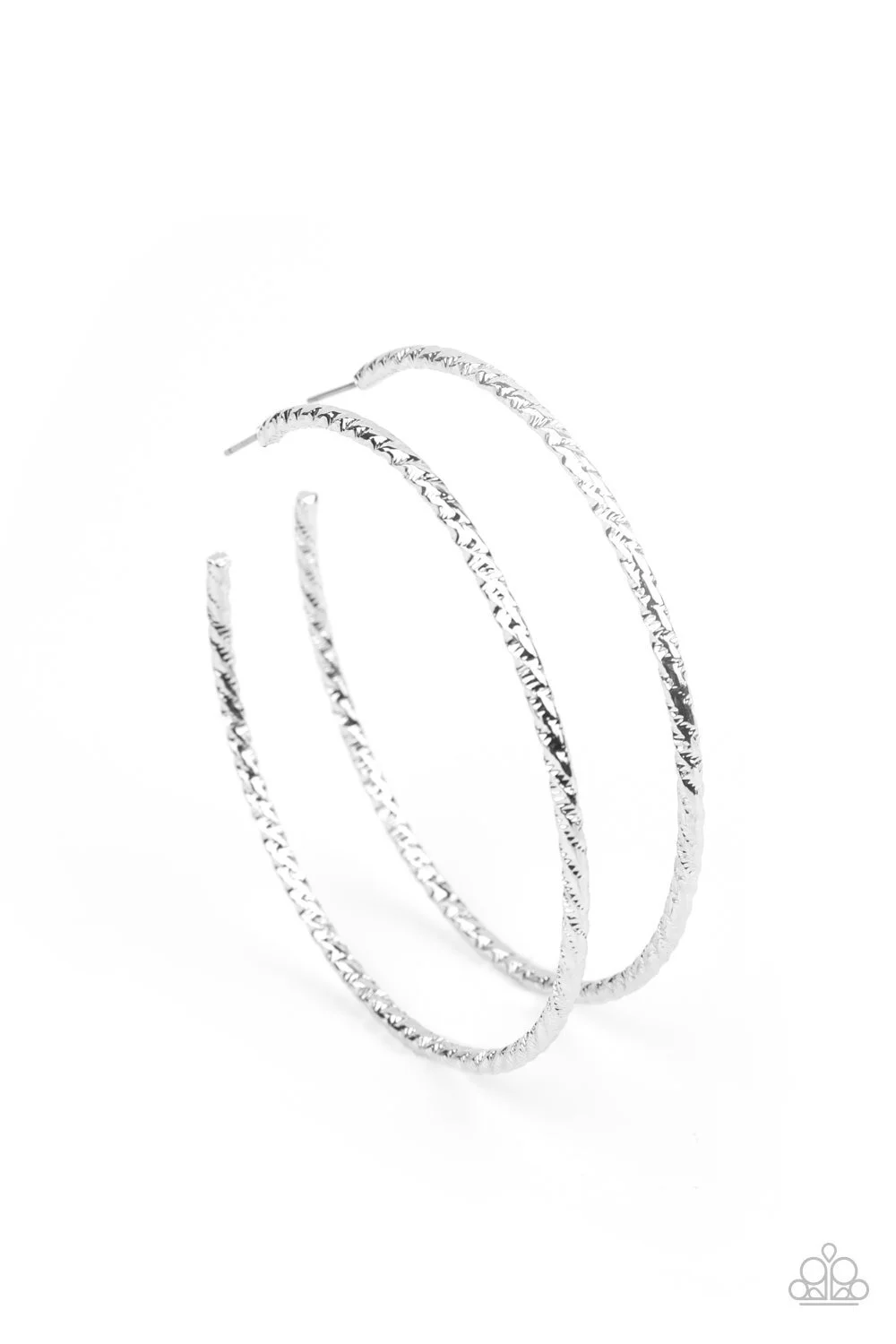Pump Up The Volume - Silver Earring (OS) - Image 2