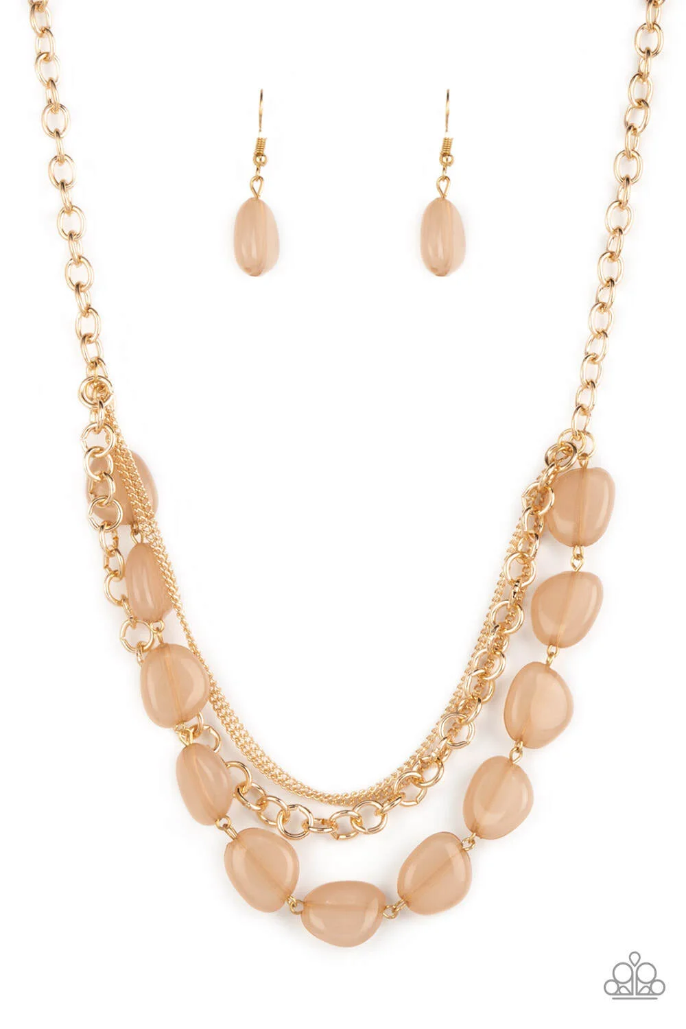Pumped Up Posh - Gold Necklace (OS) - B:A6 - Image 2