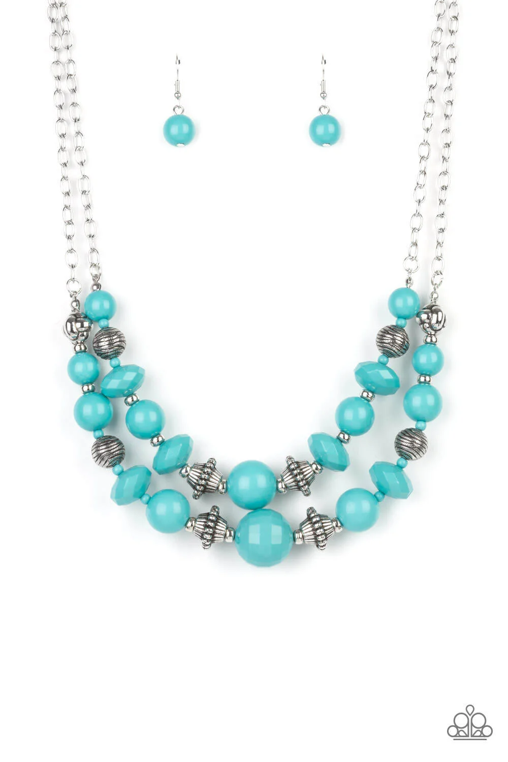 Upscale Chic - Blue Necklace (OS) - B:A1 - Image 3