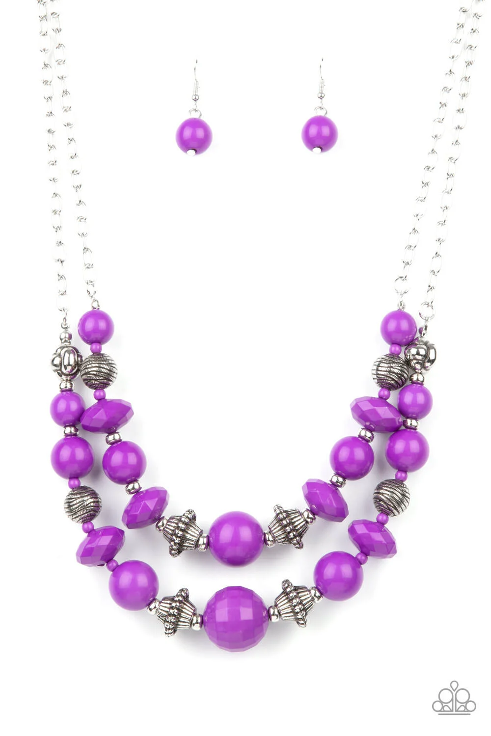 Upscale Chic - Purple Necklace (OS) - B:A1 - Image 3