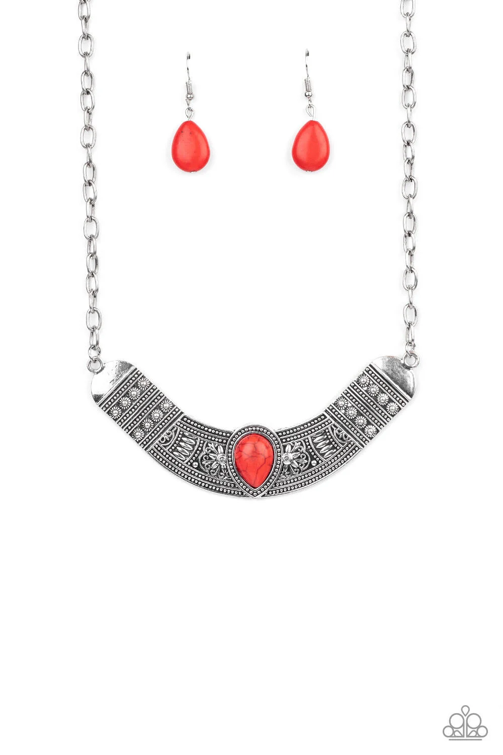 Very Venturous - Red Necklace (OS) - B:A1 - Image 3