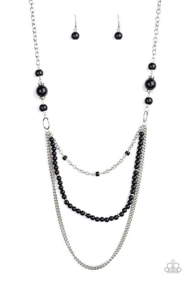 Very Vintage - Black Necklace (OS) - B:A1 - Image 3