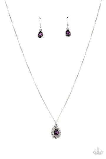 Vintage Validation - Purple Necklace (OS) - B:A6 - Image 2