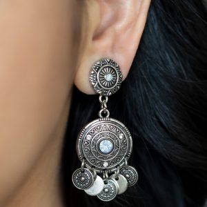 A DREAMCATCHER Come True - Blue Earring (Clip-On) (OS)