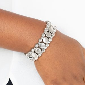 Metro Magnetism - Silver Bracelet (OS) - B:A2