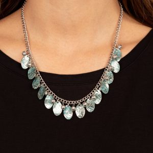 Vintage Gardens - Blue Necklace (OS)