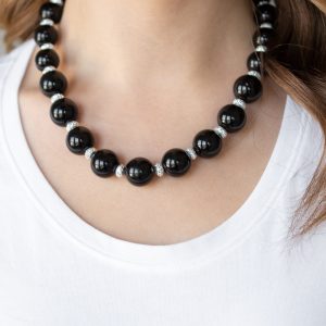 Uptown Heiress - Black Necklace (OS) - B:A1