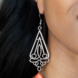 Transcendent Trendsetter - Orange Earring (OS) - B:A4
