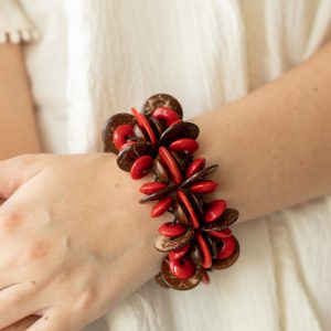 Caribbean Canopy - Red Bracelet (OS) - B:A2