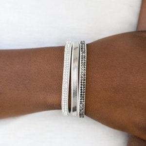 I Mean Business - White Bracelet (OS) - B:D5