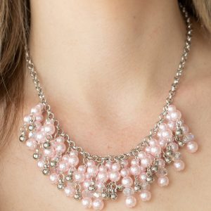 Champagne Dreams - Pink Necklace (OS) - B:A1