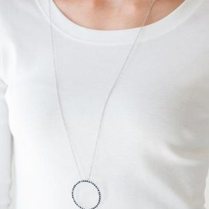 Center Of Attention - Blue Necklace (OS) - B:A1