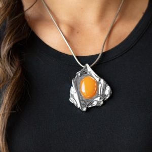 Amazon Amulet - Orange Necklace (OS) - B:A1