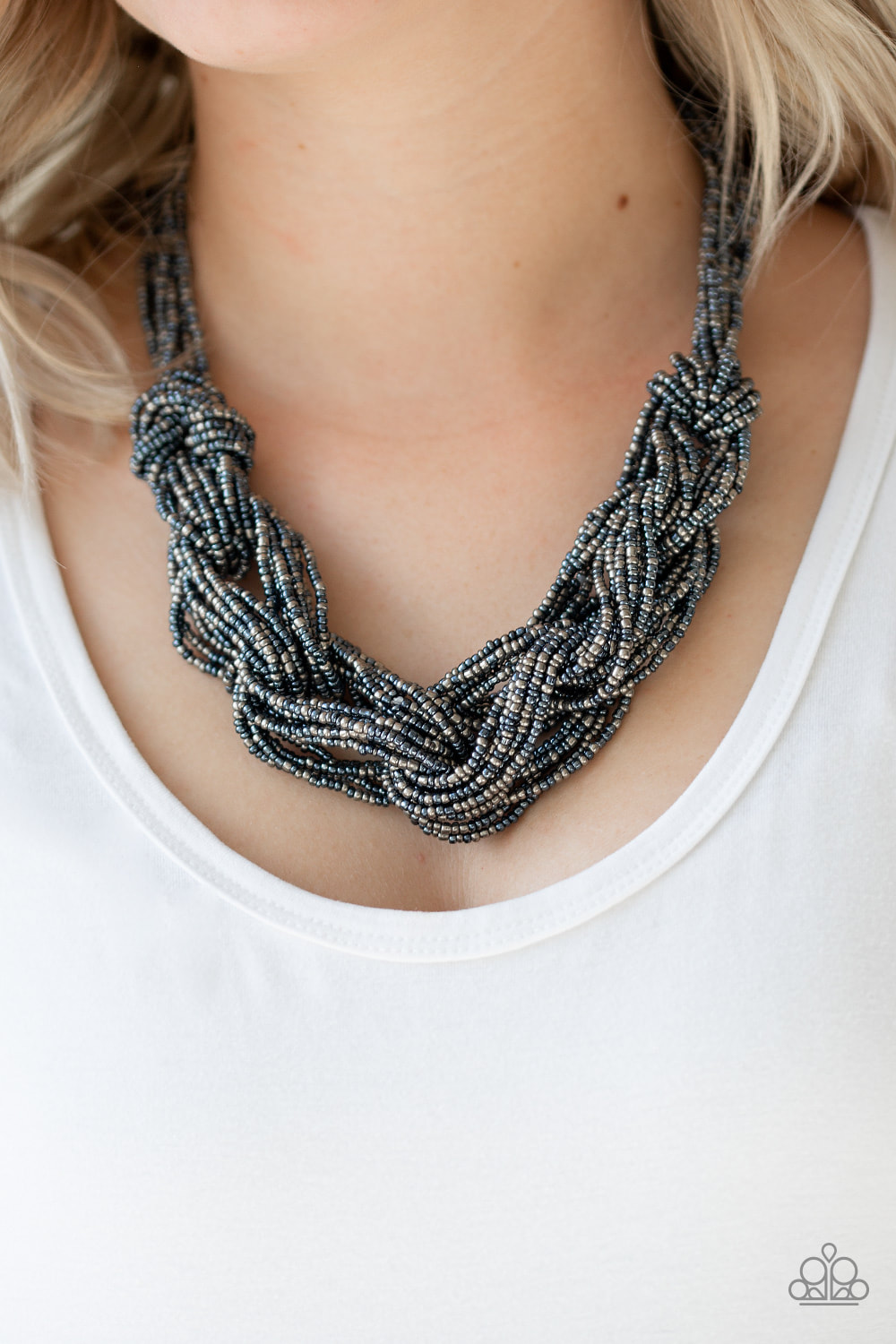 City Catwalk - Blue Necklace (OS) - B:A1