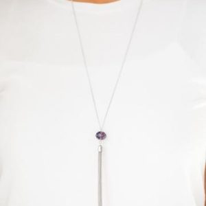 Socialite Of The Season - Purple Necklace (OS) - B:A1