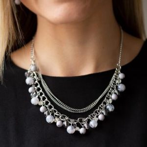 Wait and SEA - Silver Necklace OS - B:A1