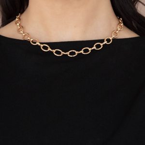 Craveable Couture​ - Gold (Choker) Necklace (OS) - B:A1