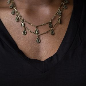 Galapagos Gypsy - Brass Necklace (OS) - B:A1