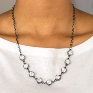 Starlit Socials - Black Necklace (OS) - B:A1
