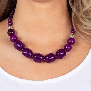 Ten Out of TENACIOUS - Purple Necklace (OS)