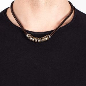 Primitive Prize - Brown Necklace (OS)