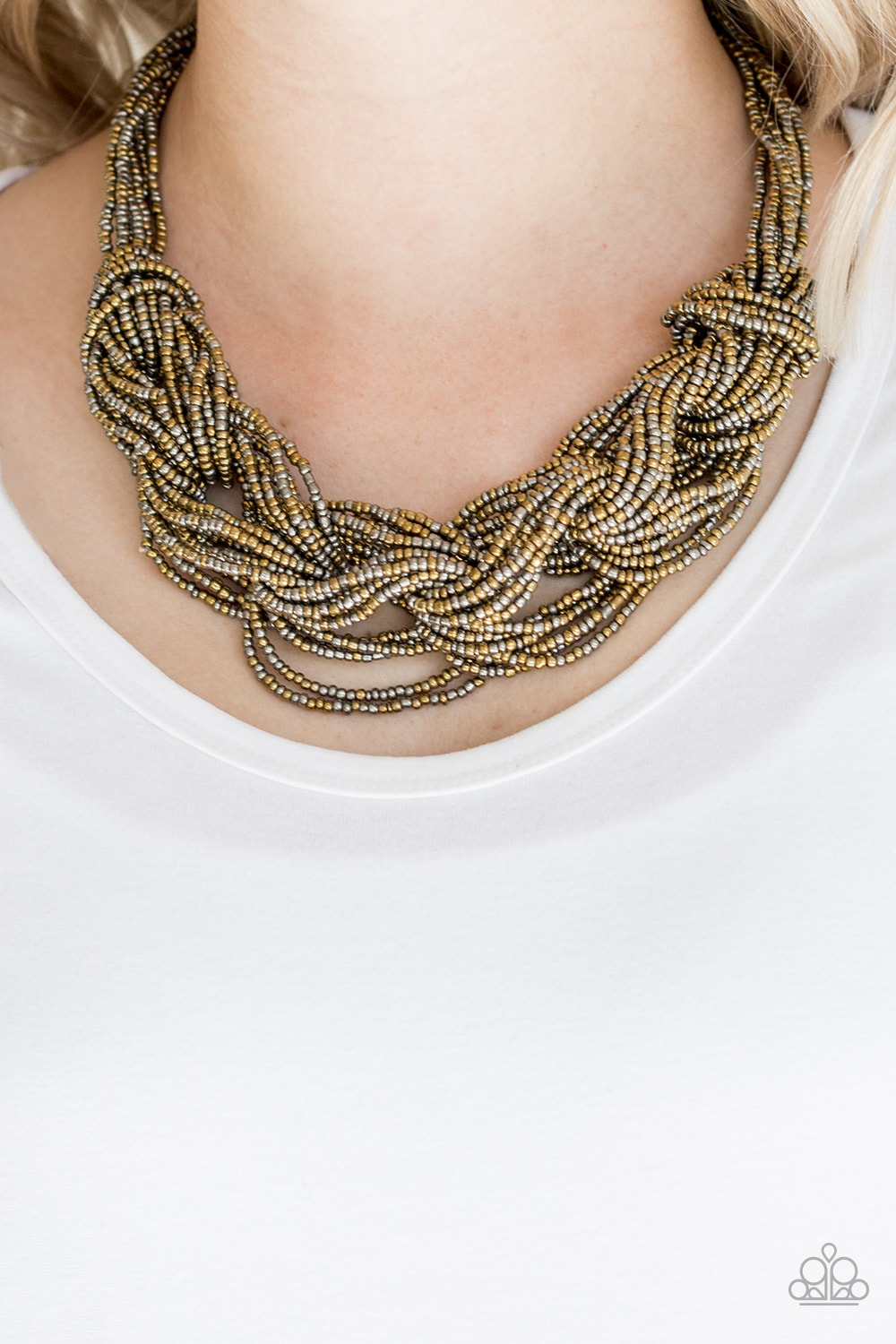 City Catwalk - Brass Necklace (OS) - B:A1