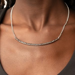Collar Poppin Sparkle - Silver Necklace (OS) - B:A1