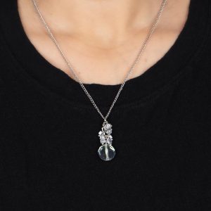 Clustered Candescence - White Necklace (OS) - B:A1