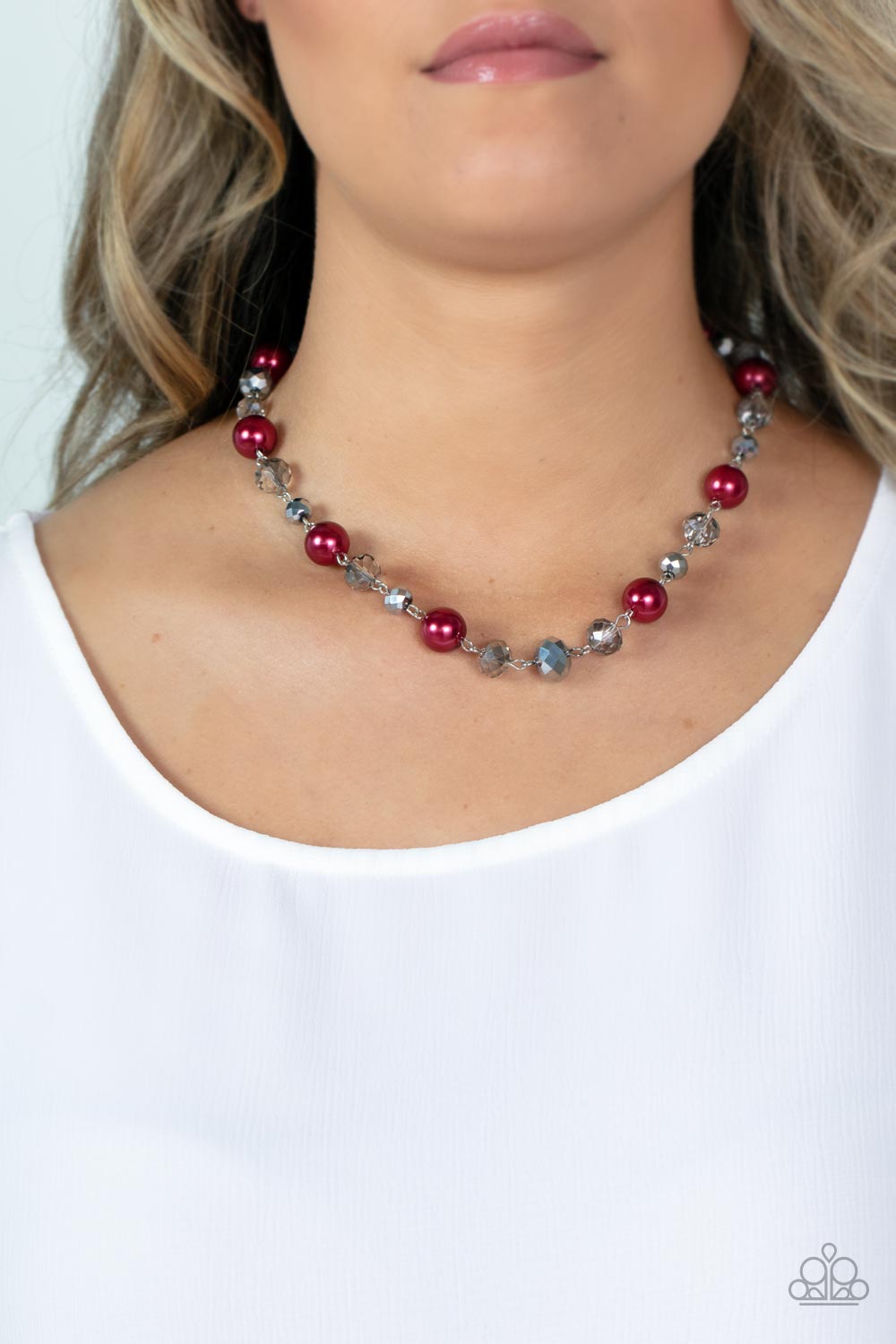 Decked Out Dazzle - Red Necklace (OS) - B:A1