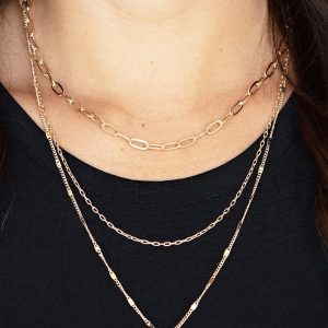 Bountiful Butterflies - Gold Necklace (OS) - B:A1