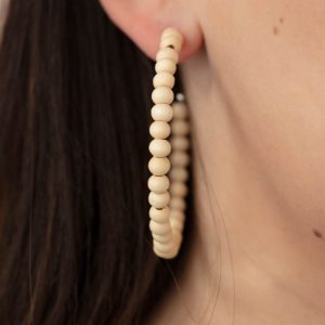 Should Have, Could Have, WOOD Have - White Earring (OS) - B:A4