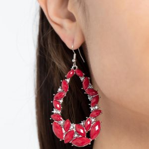 Tenacious Treasure - Red Earring (OS) - B:A4