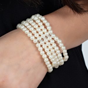 A Pearly Affair - White Bracelet (OS) - B:A2