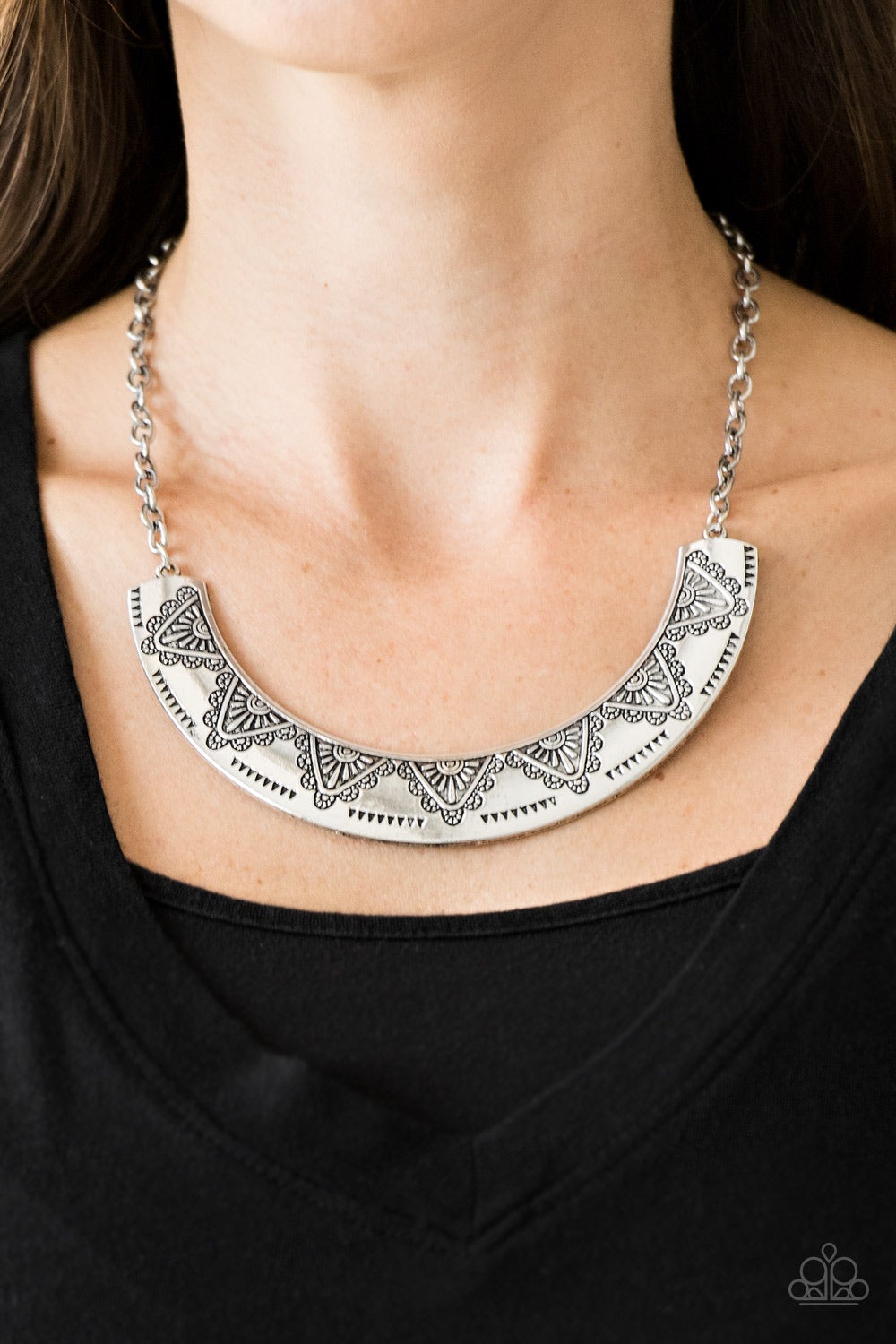 Persian Pharaoh - Silver Necklace (OS) - B:A1