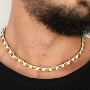 Highland Hustler - Brown Necklace (OS)