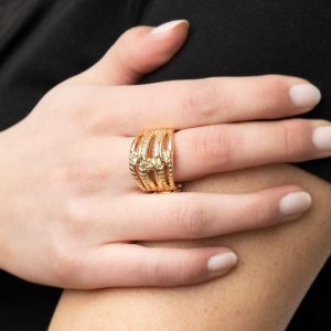 Crossing Signals - Gold Ring (OS) - B:A3