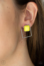 FLAIR and Square - Yellow Post Earrings (OS) - B:A4