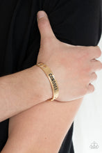 Conquer Your Fears - Gold Men Bracelet (OS) - B:A2