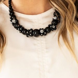 All Dolled UPSCALE - Black Necklace (OS) - B:A6