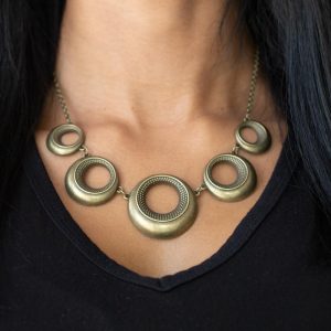 Solar Cycle - Brass Necklace (OS) - B:A6