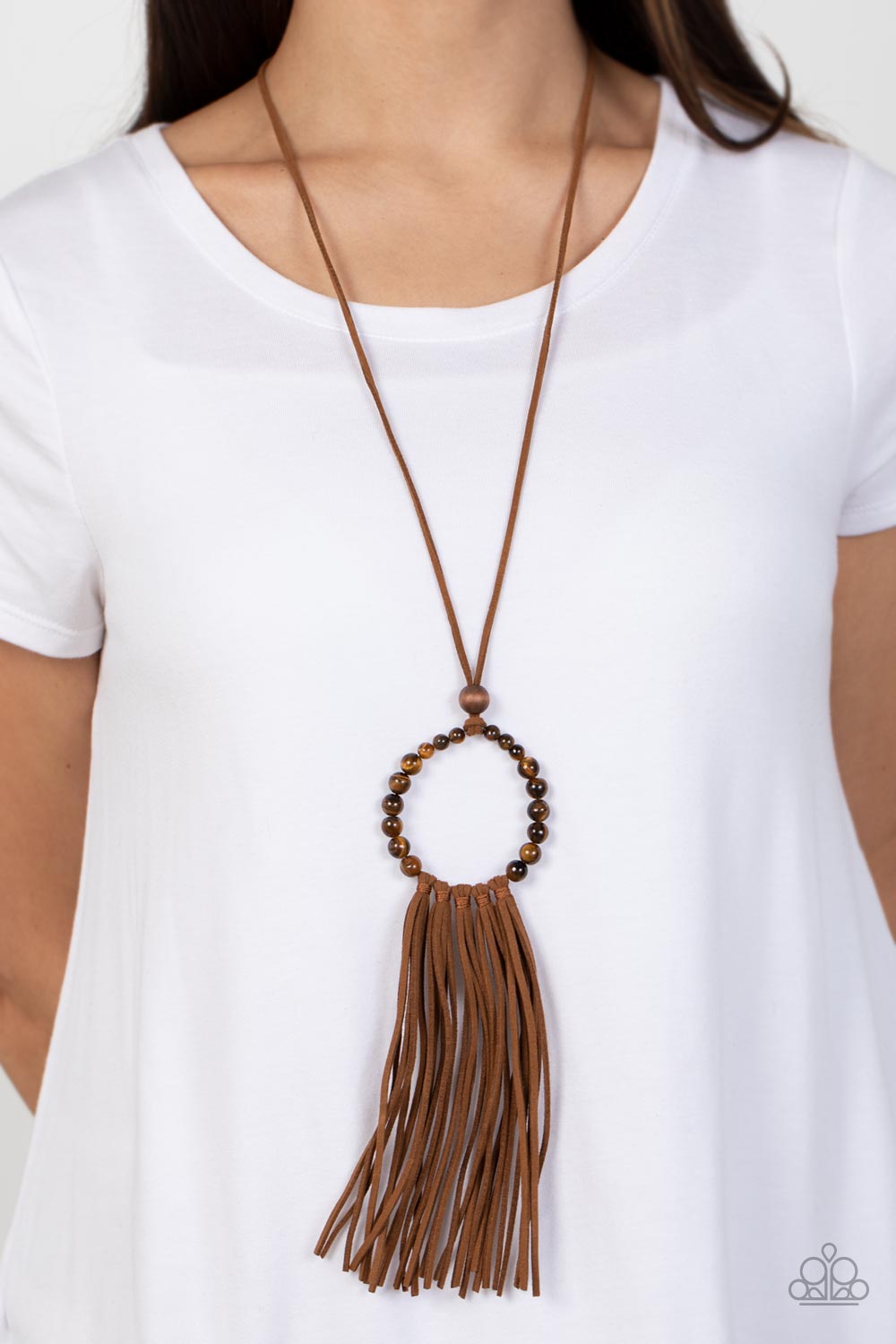 Namaste Mama - Brown Necklace (OS) - B:A6