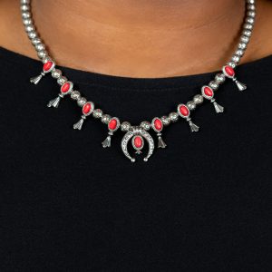 Luck Of The West - Red Necklace (OS) - B:A6