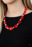 Dine and Dash - Red Necklace (OS) - B:A6