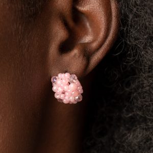 Bunches of Bubbly - Pink Earring (OS) - B:A5