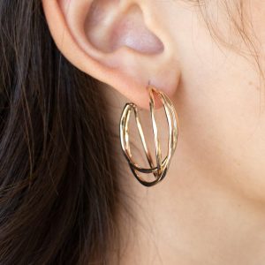 City Contour - Gold Earring (OS) - B:A5