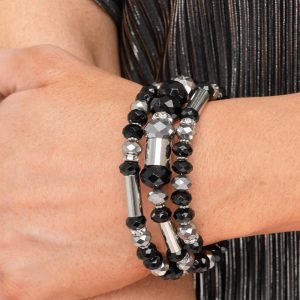 Dynamic Dazzle - Black Bracelet (OS) - B:A2