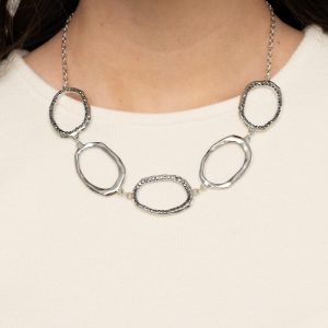 Gritty Go-Getter - Silver Necklace (OS) - B:A6