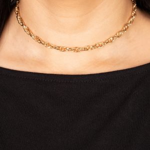 Urban Underdog - Gold (Choker) Necklace (OS) - B:A6