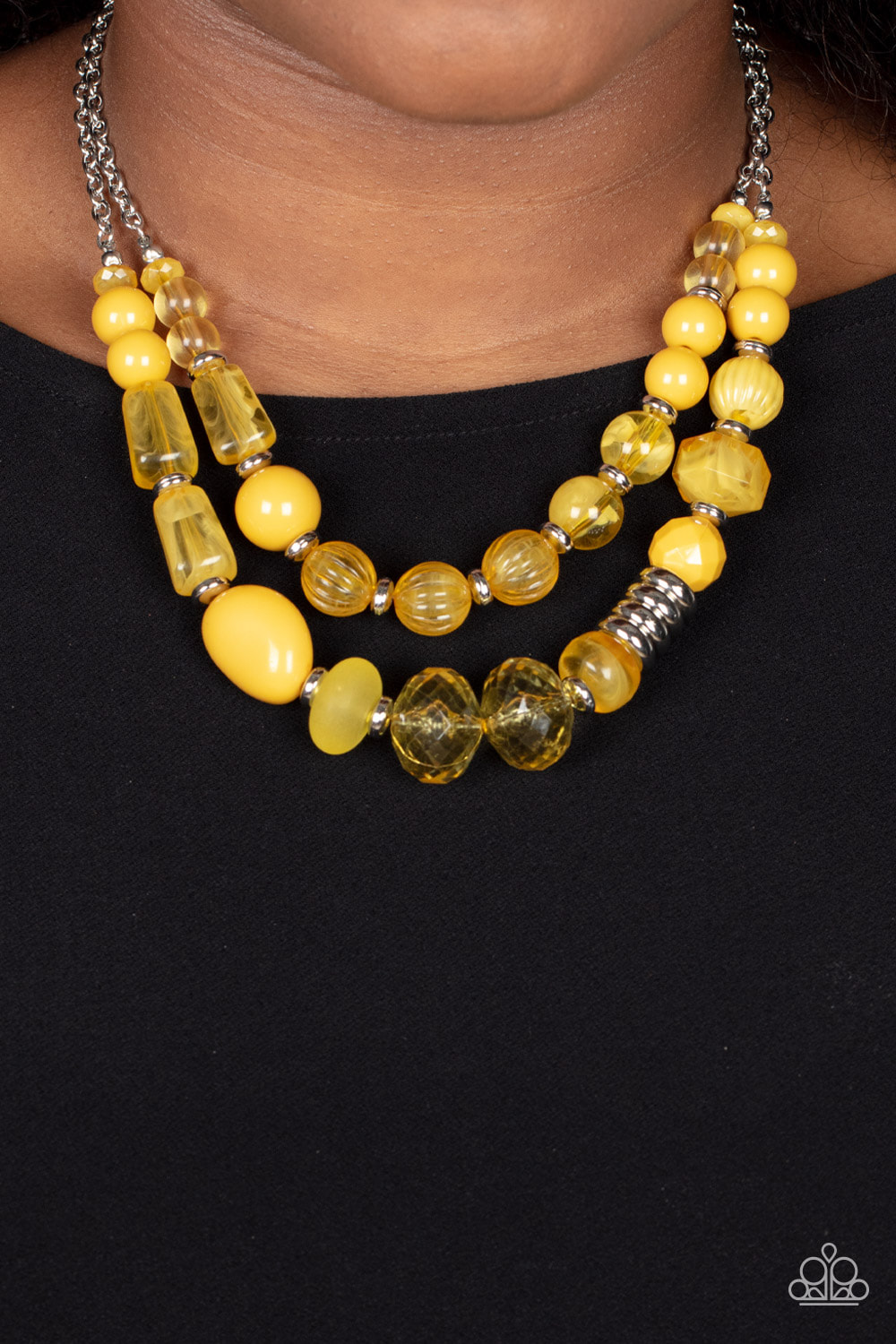 Pina Colada Paradise - Yellow Necklace (OS) - B:A6