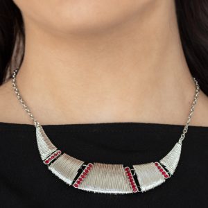 Going Through Phases - Red Necklace (OS) - B:A6